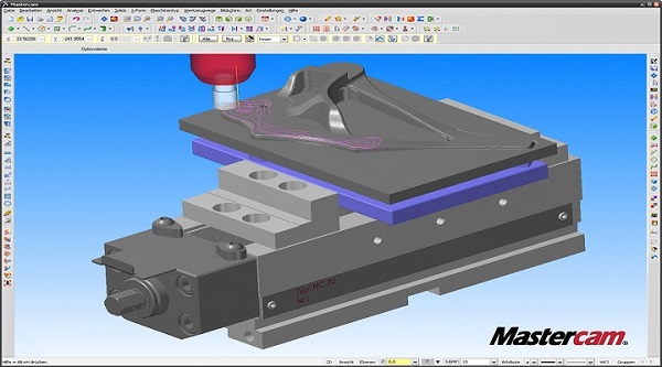 Mastercam X6操作界面